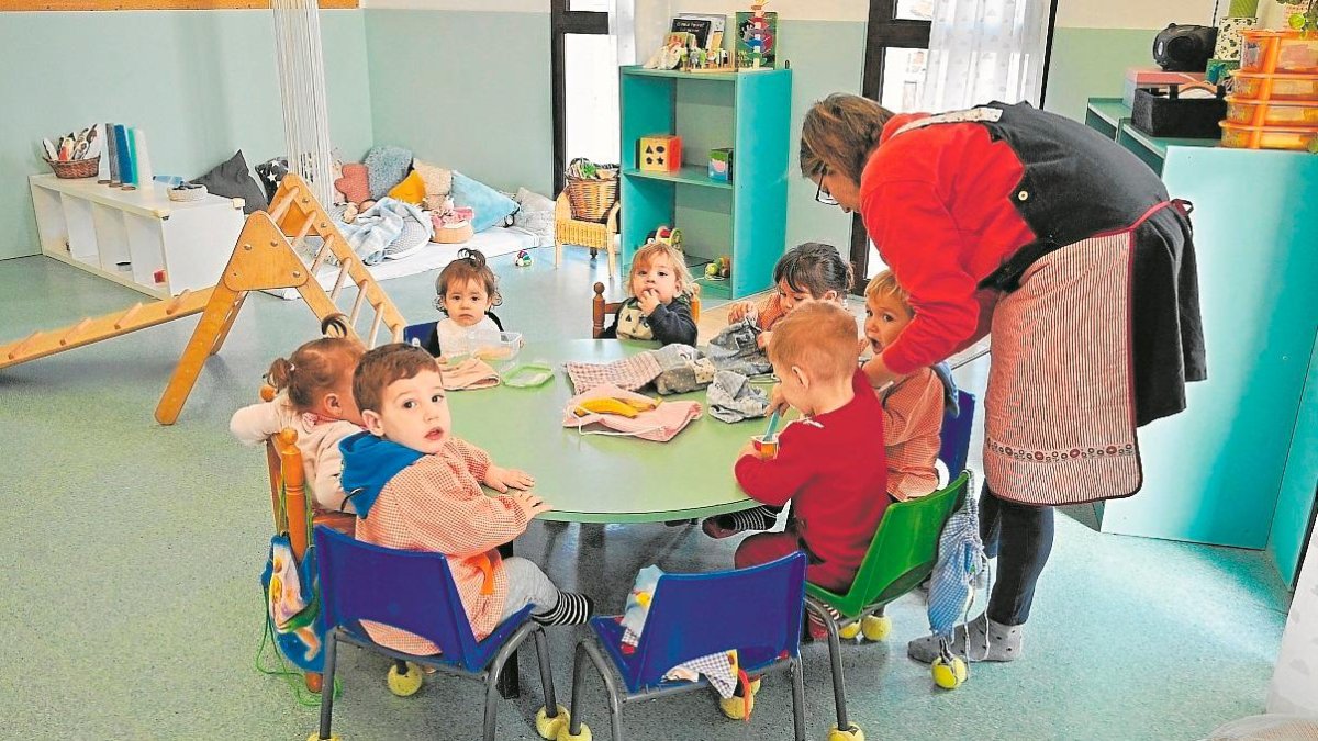 Imatge d’arxiu de l’Escola Bressol del Col·legi Santa Rafael de la Selva del Camp.