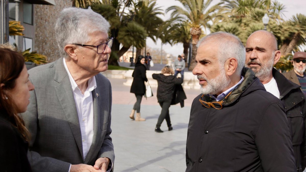 Matías Alonso y Carlos Carrizosa, en Tarragona.