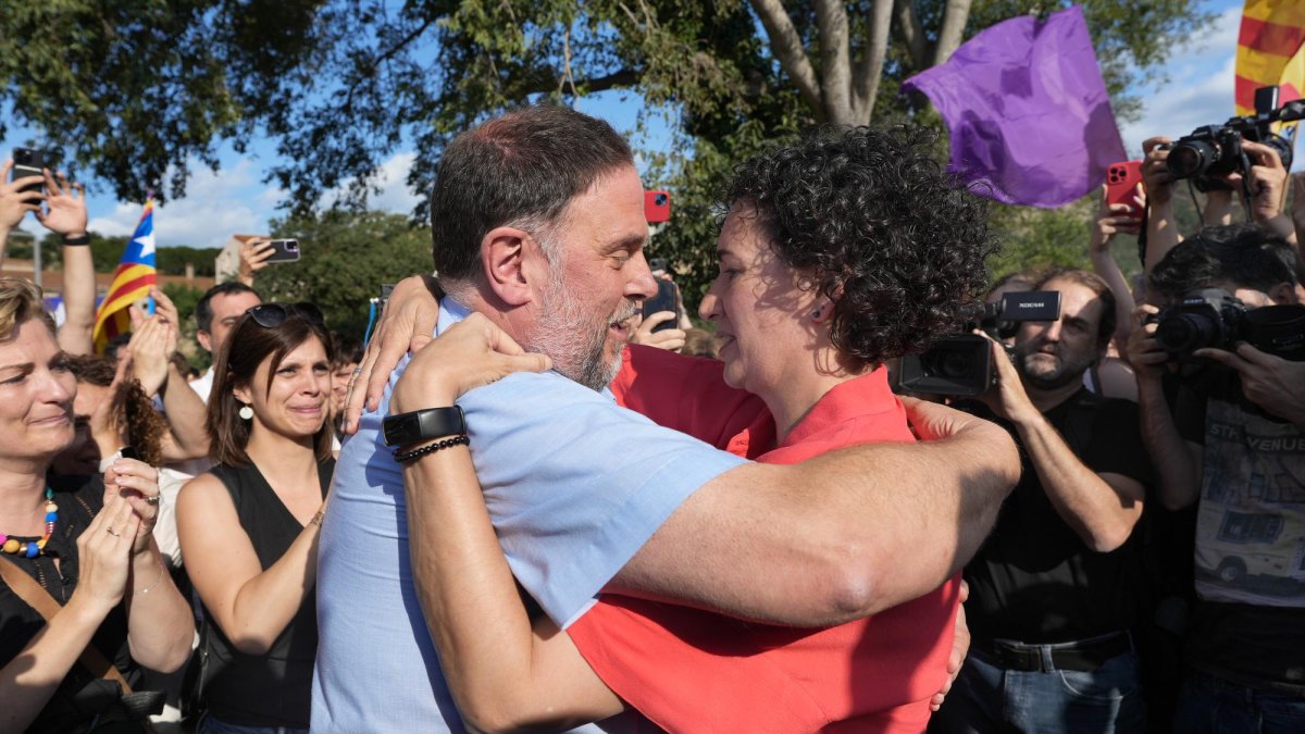 Marta Rovira, tras volver a Catalunya: «Acabaremos el trabajo que hemos dejado a medias»