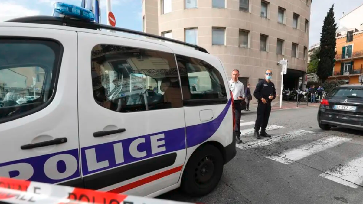 Un vehículo de la policía francesa en una imagen de archivo.