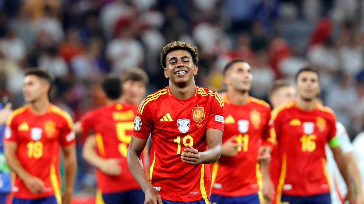 Lamine guio a la Selección española en las semifinales de la Eurocopa 2024.