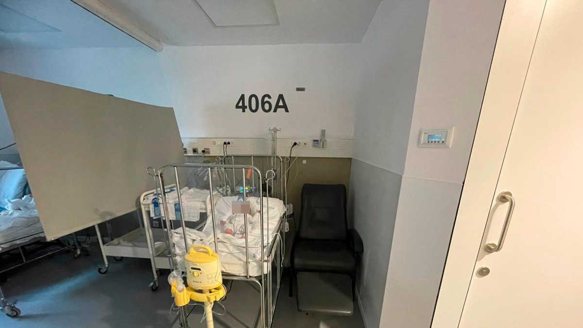 Agueda y su bebé ingresaron en el hospital tarraconense la madrugada del sábado.