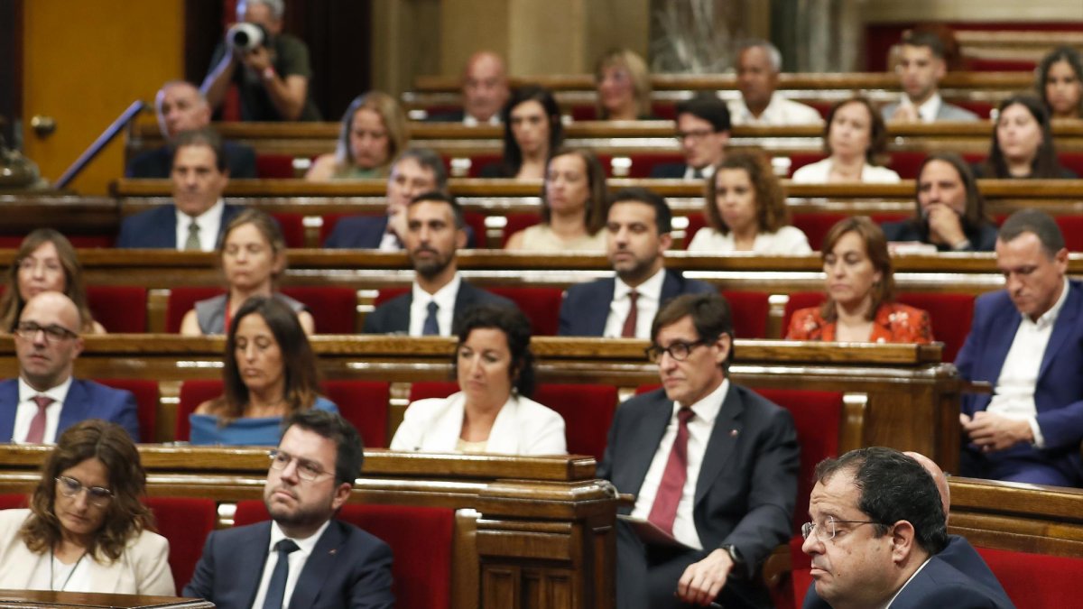 El pleno de investidura.