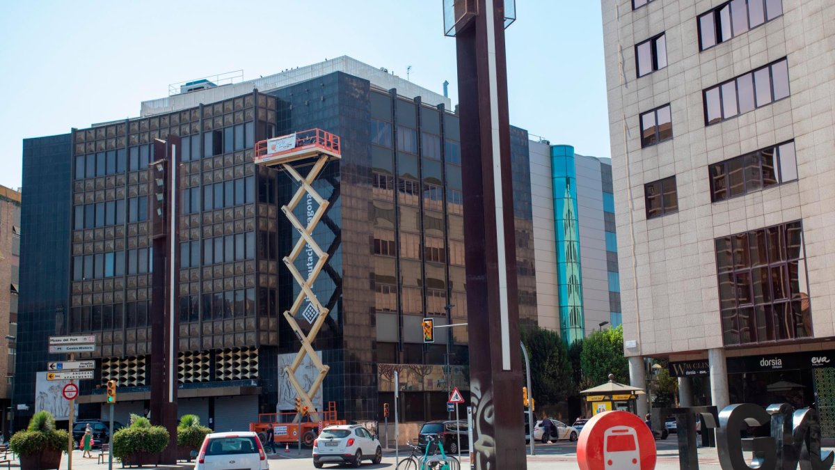 Las actuaciones en el inmueble situado en la Plaça Imperial Tarraco.