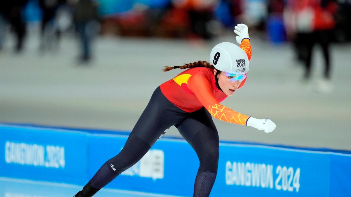 Ona Rodríguez, durante una de las pruebas en las que tomó parte.