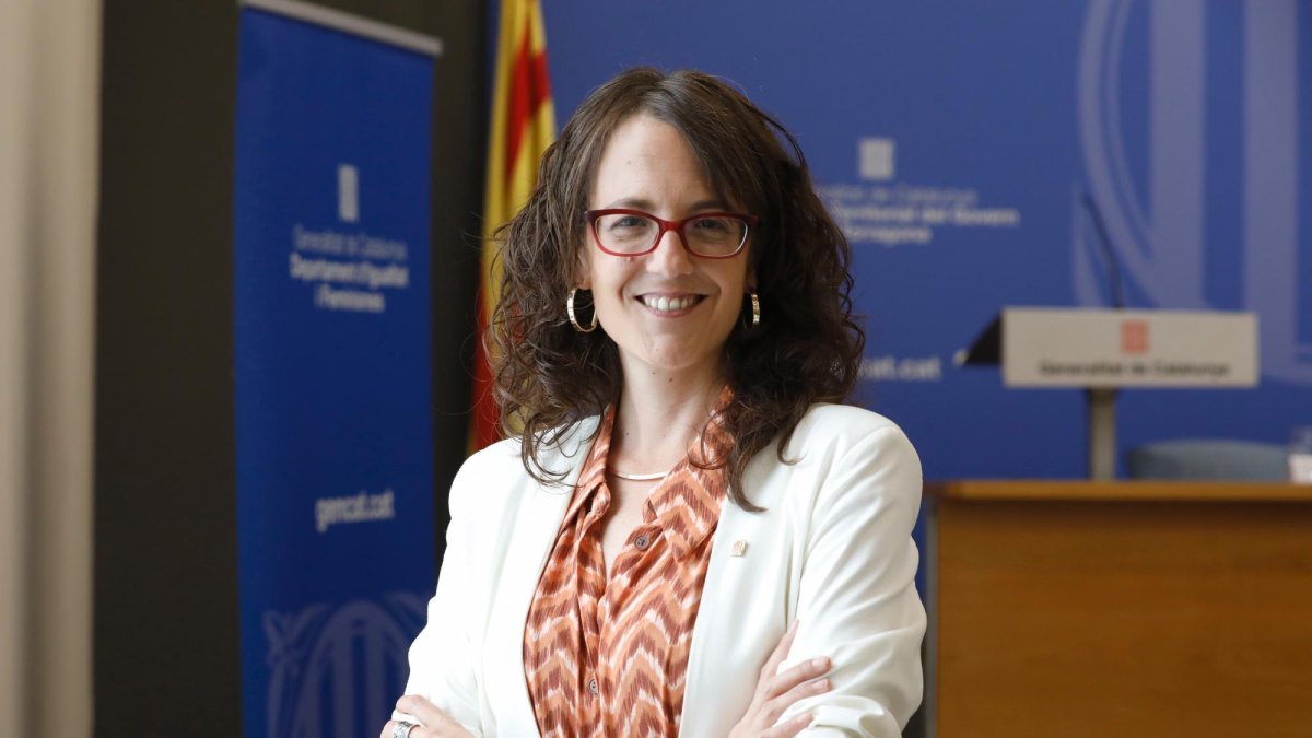 Imagen de archivo de Tania Verge en una visita a Tarragona.