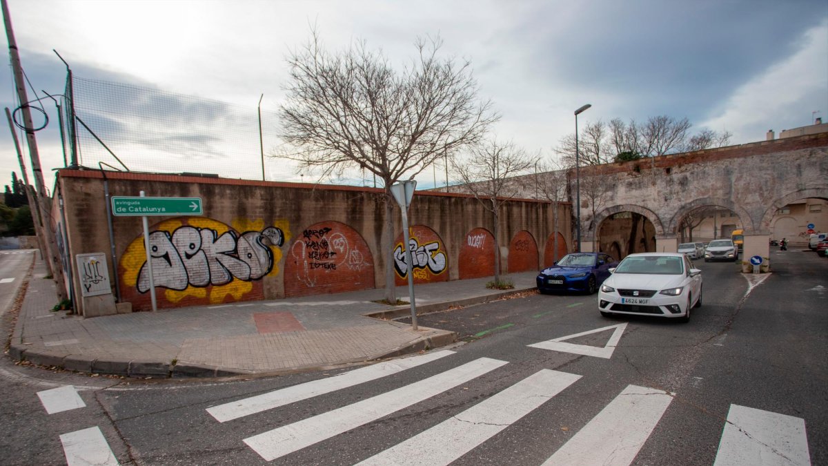 La parte más próxima a la carretera del Cementiri se transformará en zona verde.