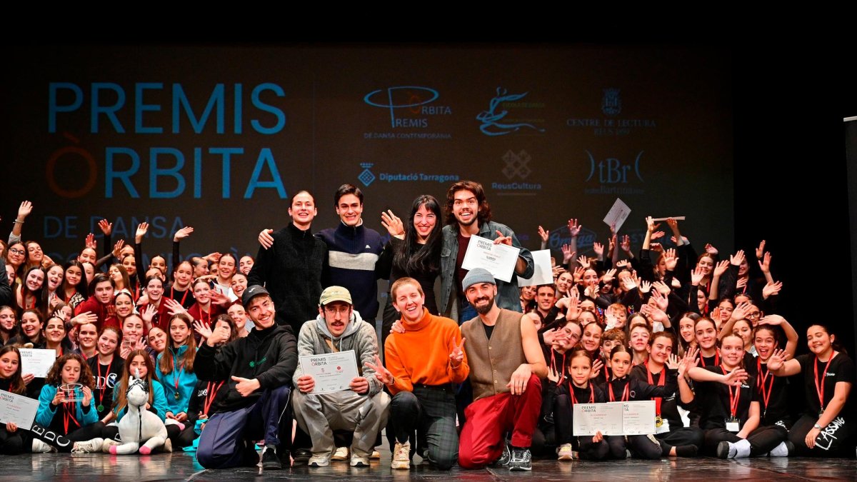 Imatge d'una edició anterior dels Premis Òrbita al Teatre Bartrina.