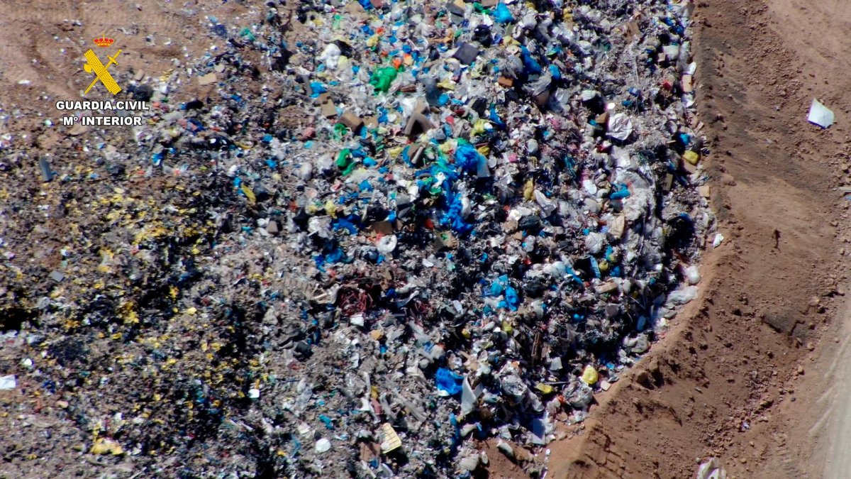 La basura se depositaba en vertederos de Tarragona.