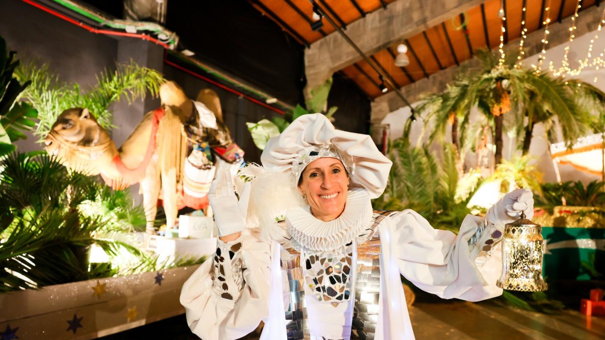 La Patge de la Llum es una de las protagonistas de las Navidades en Tarragona.