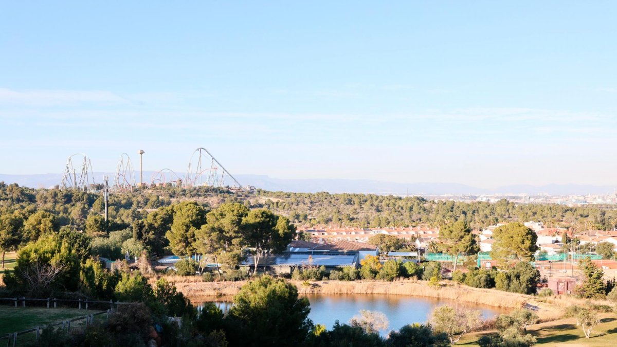 Los terrenos de Hard Rock se encuentran entre la autovía de Salou-Tarragona y PortAventura.