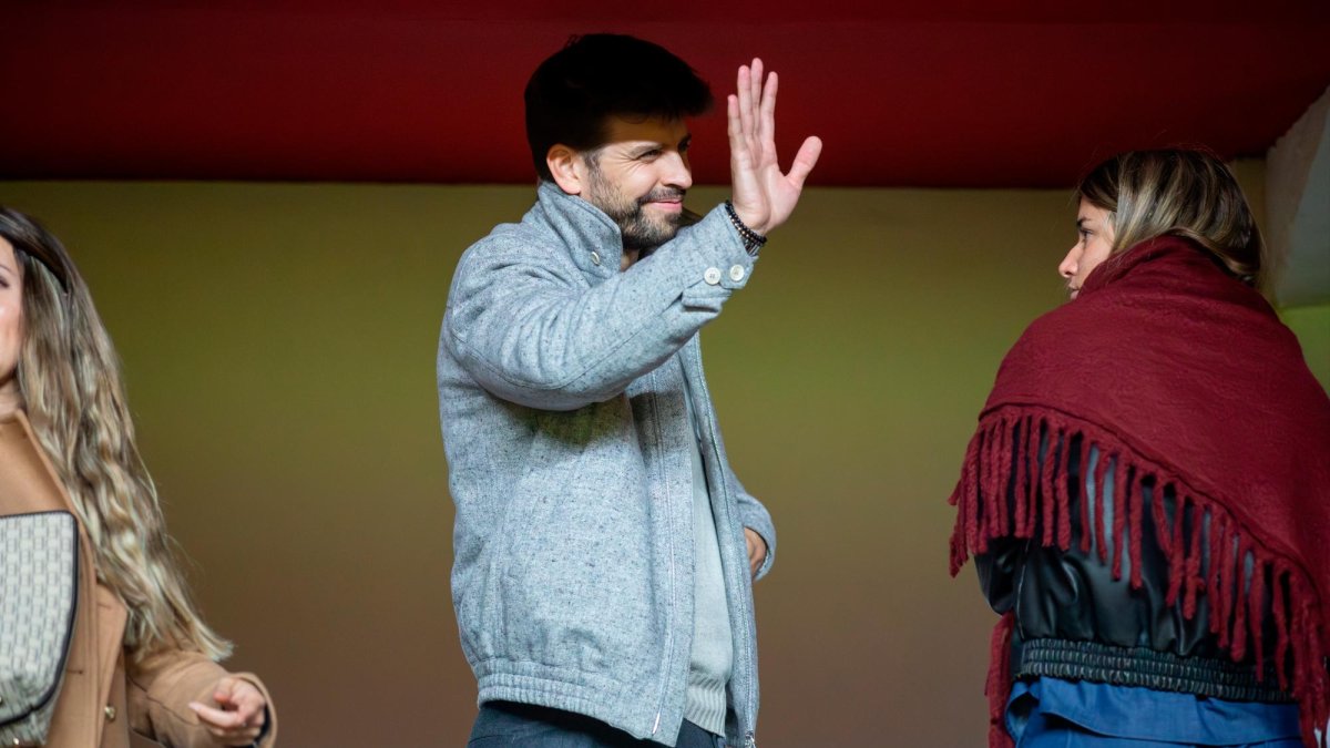 Piqué estuvo en el Nou Estadi con la visita del FC Andorra, en noviembre de 2024.