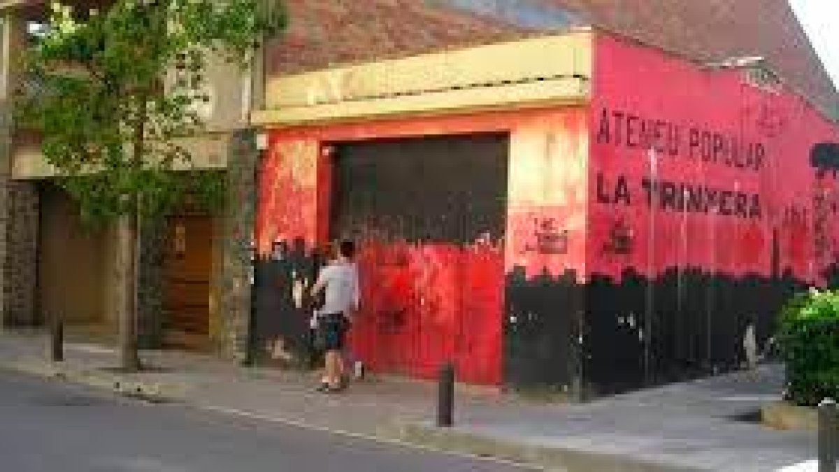 Imagen de archivo del antiguo local de La Trinxera.