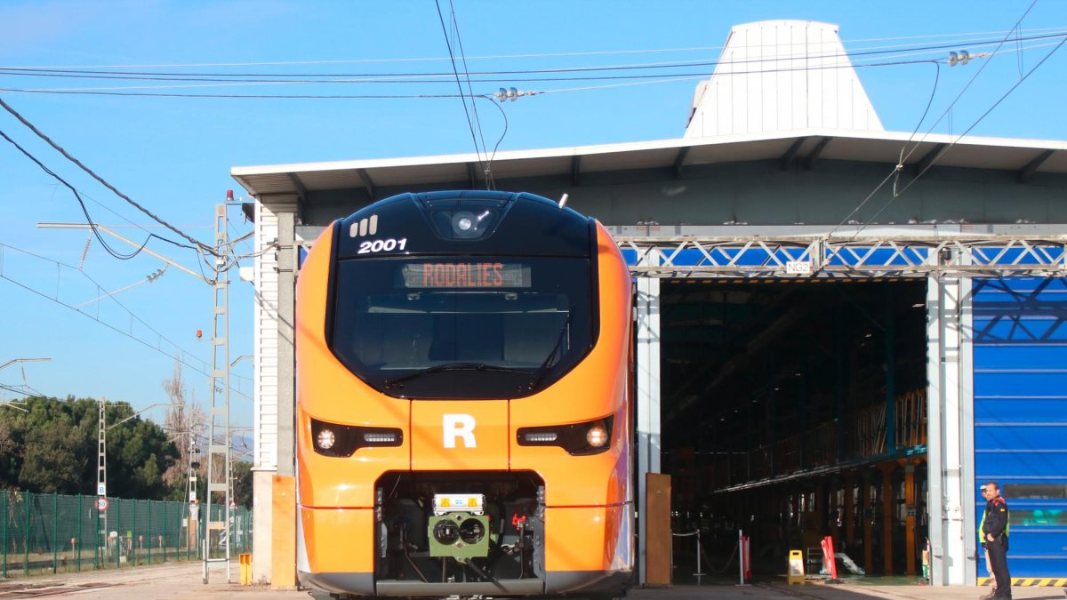 Un tren de Rodalies