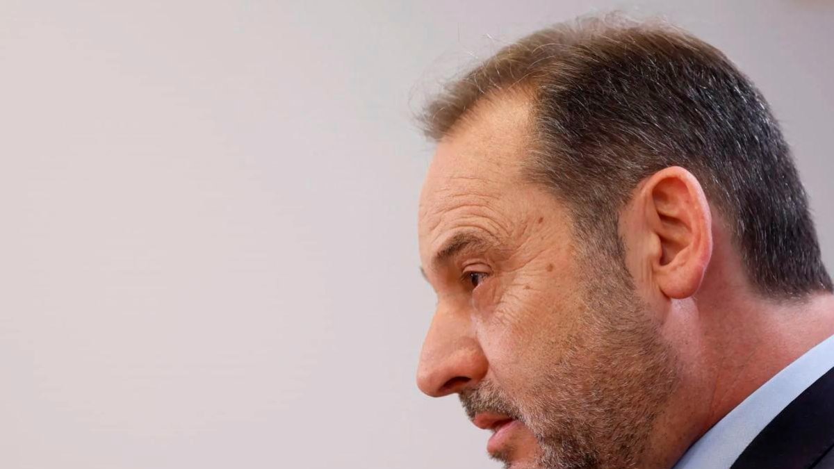 Imagen del exministro de Transportes José Luis Ábalos.