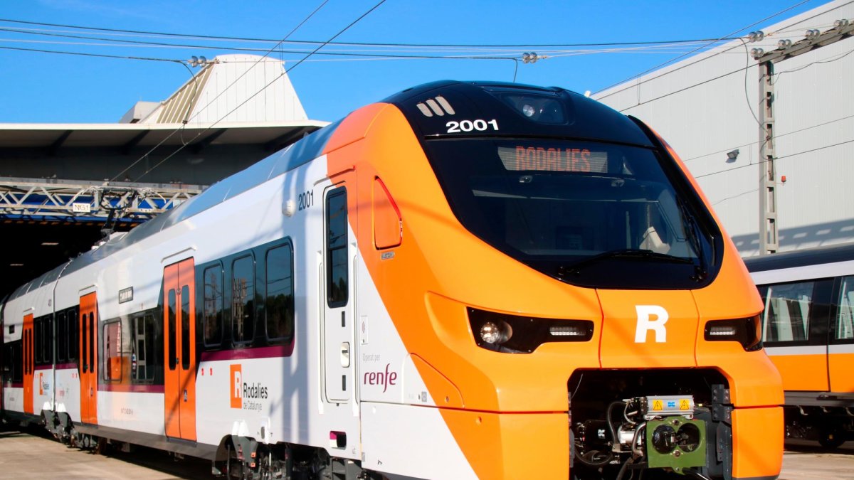 Los nuevos convoyes de Rodalies que Alstom está fabricando en Catalunya.