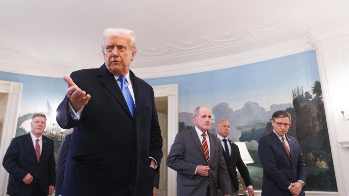 El presidente de EEUU, Donald Trump.