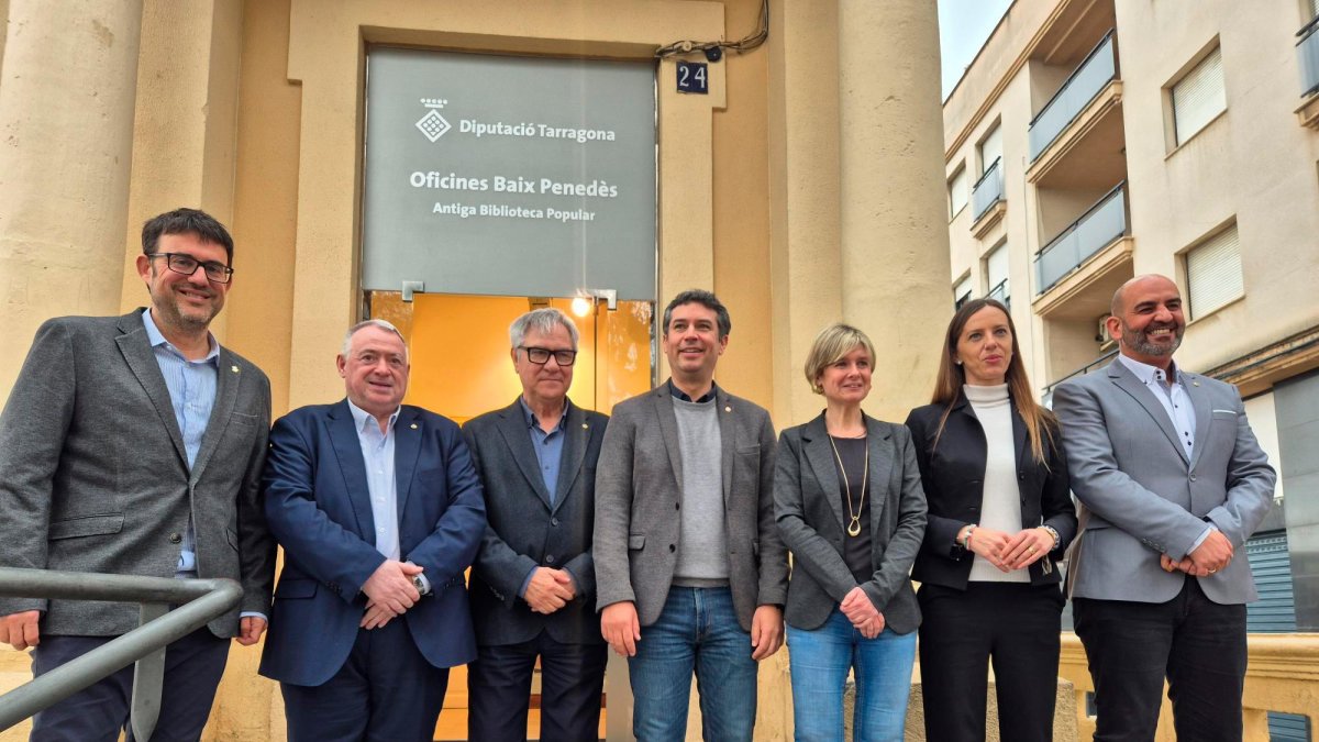 La presentación de la que será sede de la Diputació en El Vendrell.