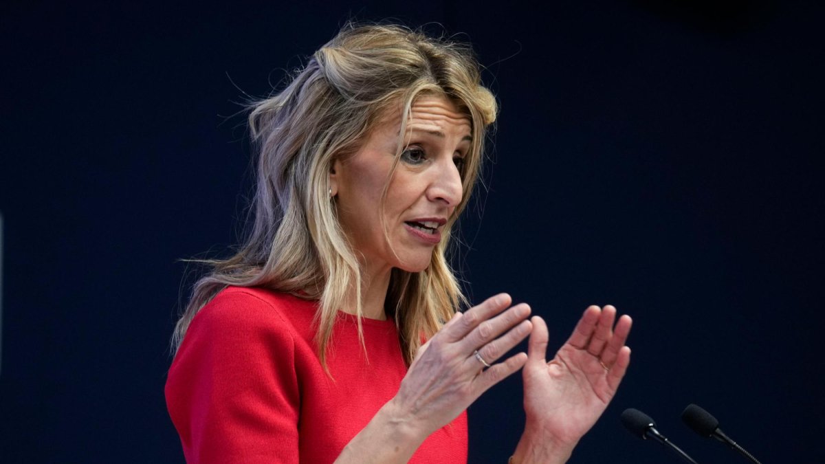 La vicepresidenta segunda y ministra de Trabajo, Yolanda Díaz.