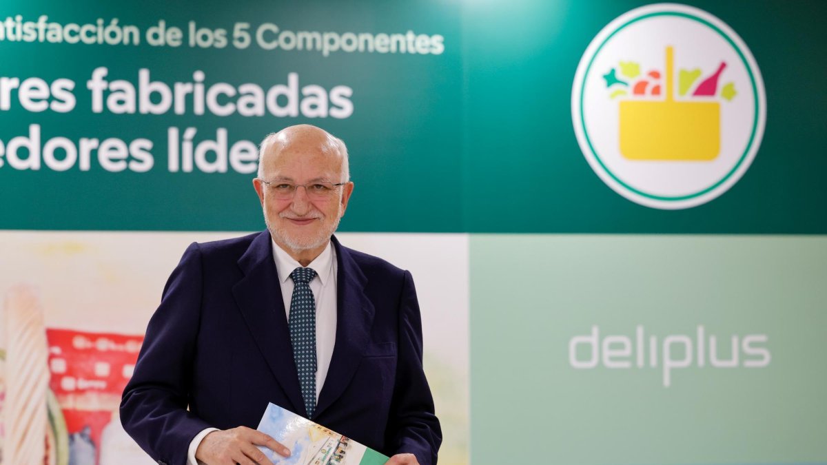 El presidente de Mercadona, Juan Roig, en una