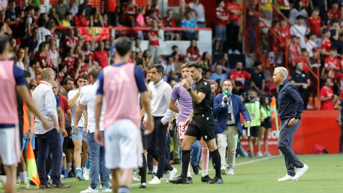 Eder Mallo en el NouEstadi Costa Daurada. 