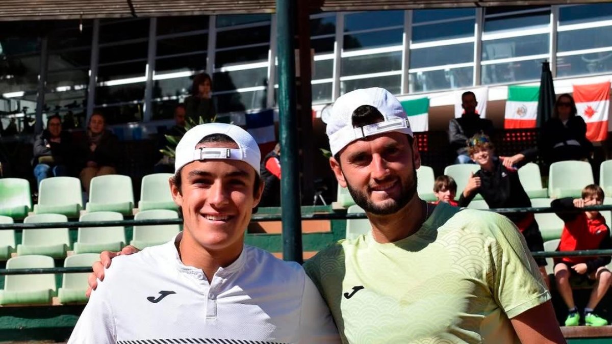 Andrés Santamarta y el italiano Raul Brancaccio.