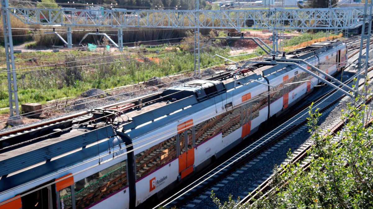 Imagen de archivo de un tren de Rodalies
