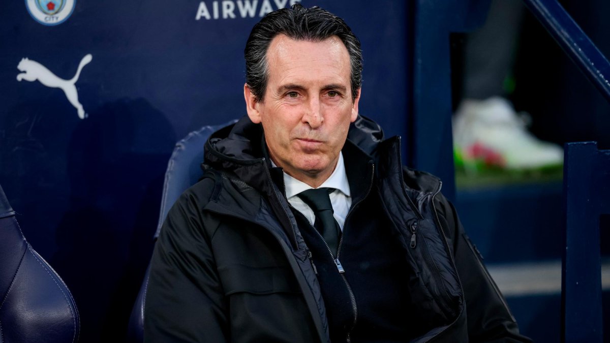 Unai Emery es el actual entrenador del Aston Villa de la Premier League.
