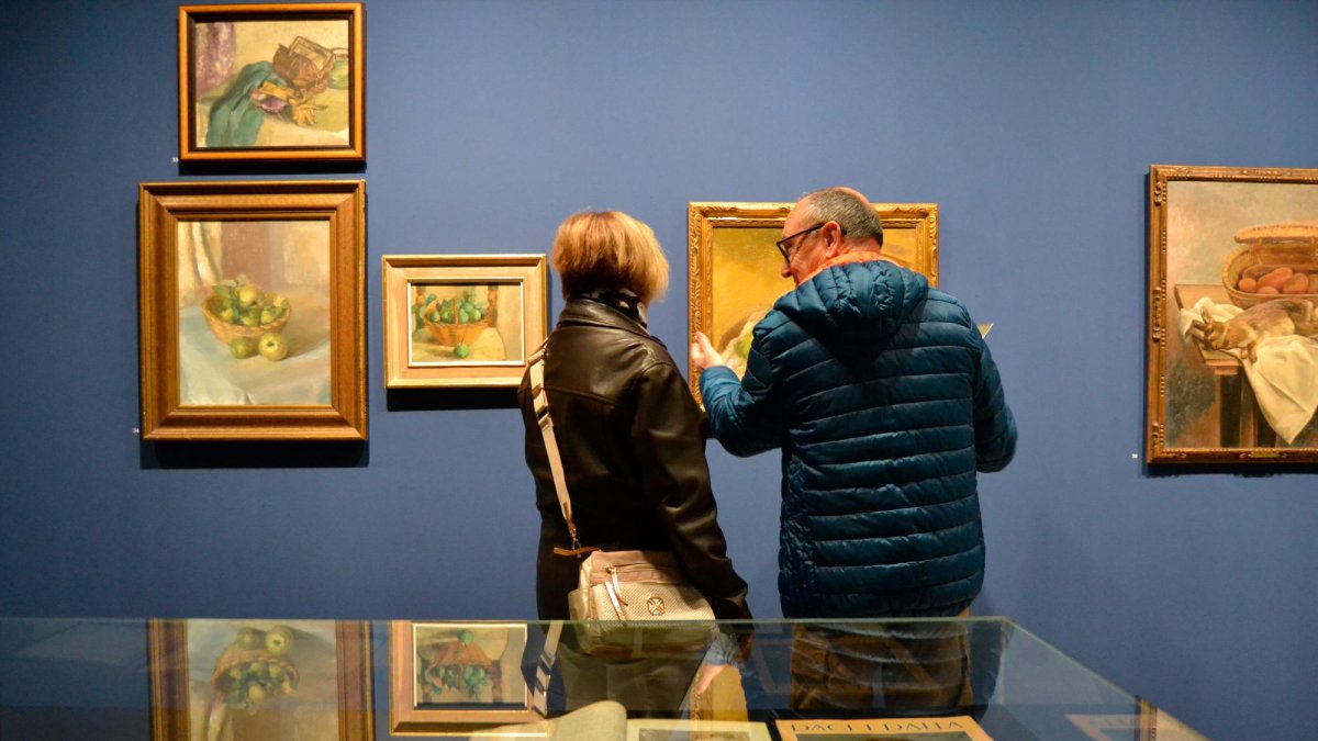 L’exposició de Manuel Humbert està al Museu de Valls.