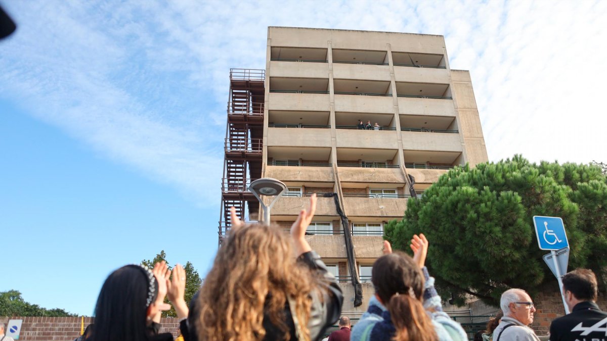 Els últims residents de l’ICASS van abandonar l’edifici el passat mes de juliol del 2024, després de mesos de protestes.