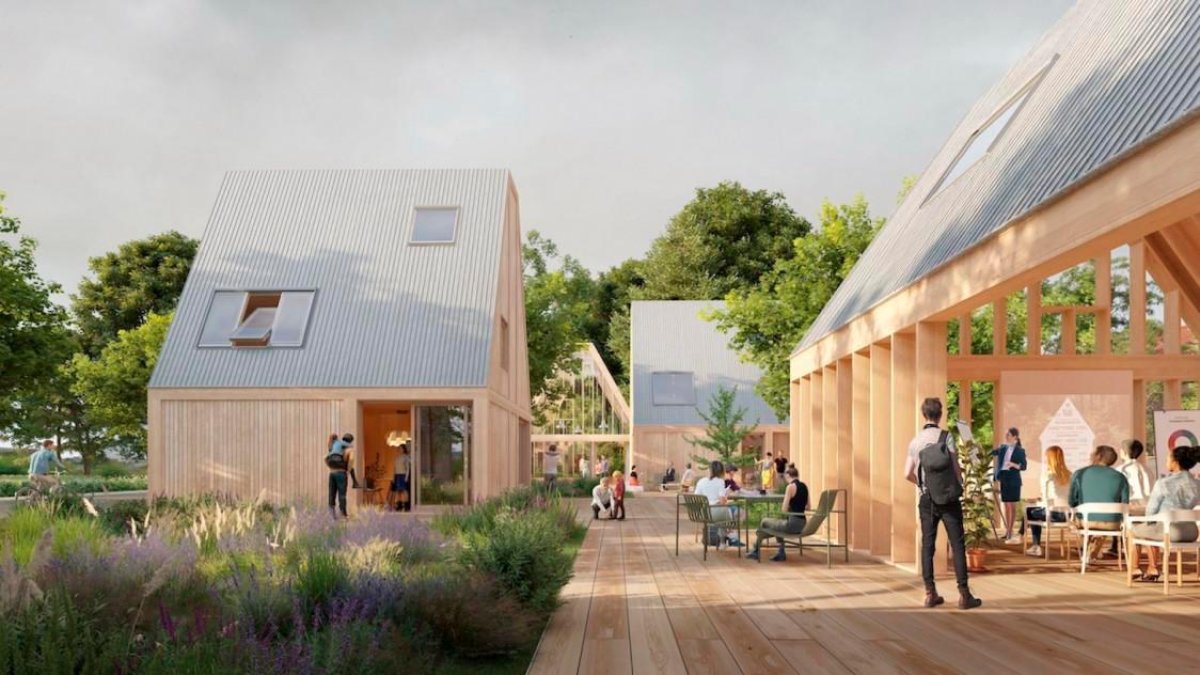 Imágenes virtuales de cómo quedaría la villa.