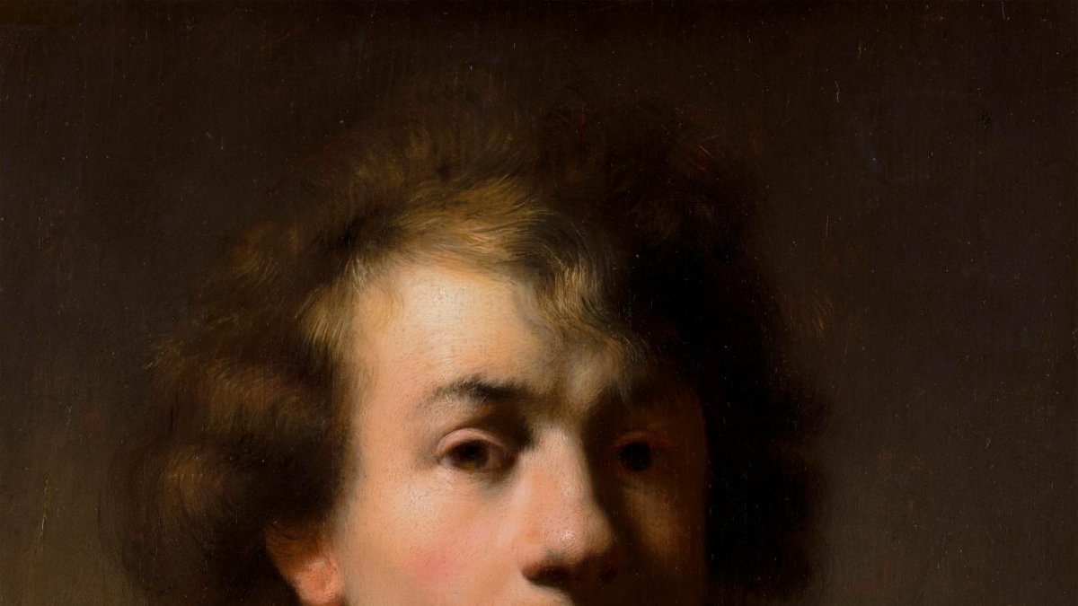 ‘Retrato de Rembrandt con cuello de encaje (1629)’ no fue pintado por el neerlandés.
