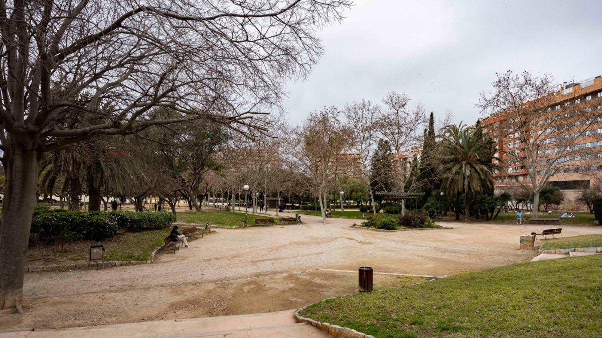 El sospechoso fue detenido en el Parc de Sant Rafael.