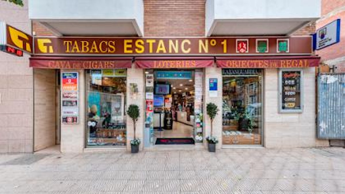 La administración de loterías donde ha tocado el premio.