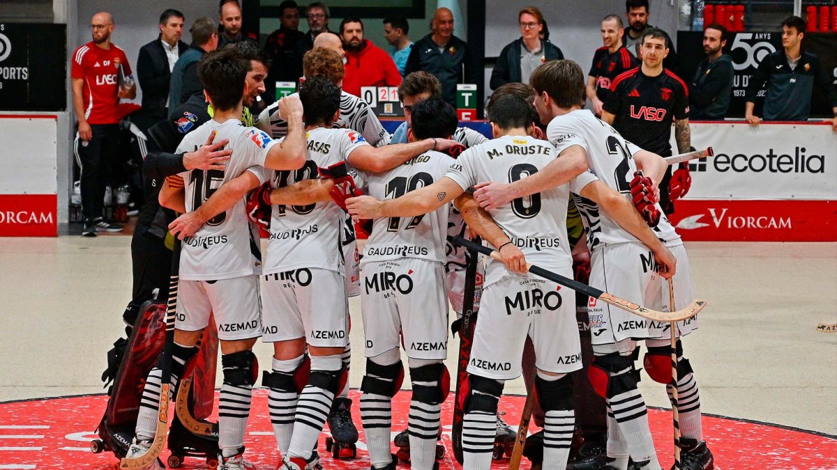 La conjura del Reus Deportiu en el duelo anteel Benfica.