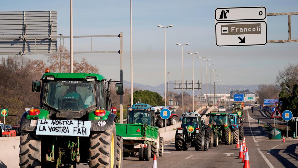 Els pagesos van protagonitzar talls històrics el passat 2024 per a fer sentir els seus reclams.