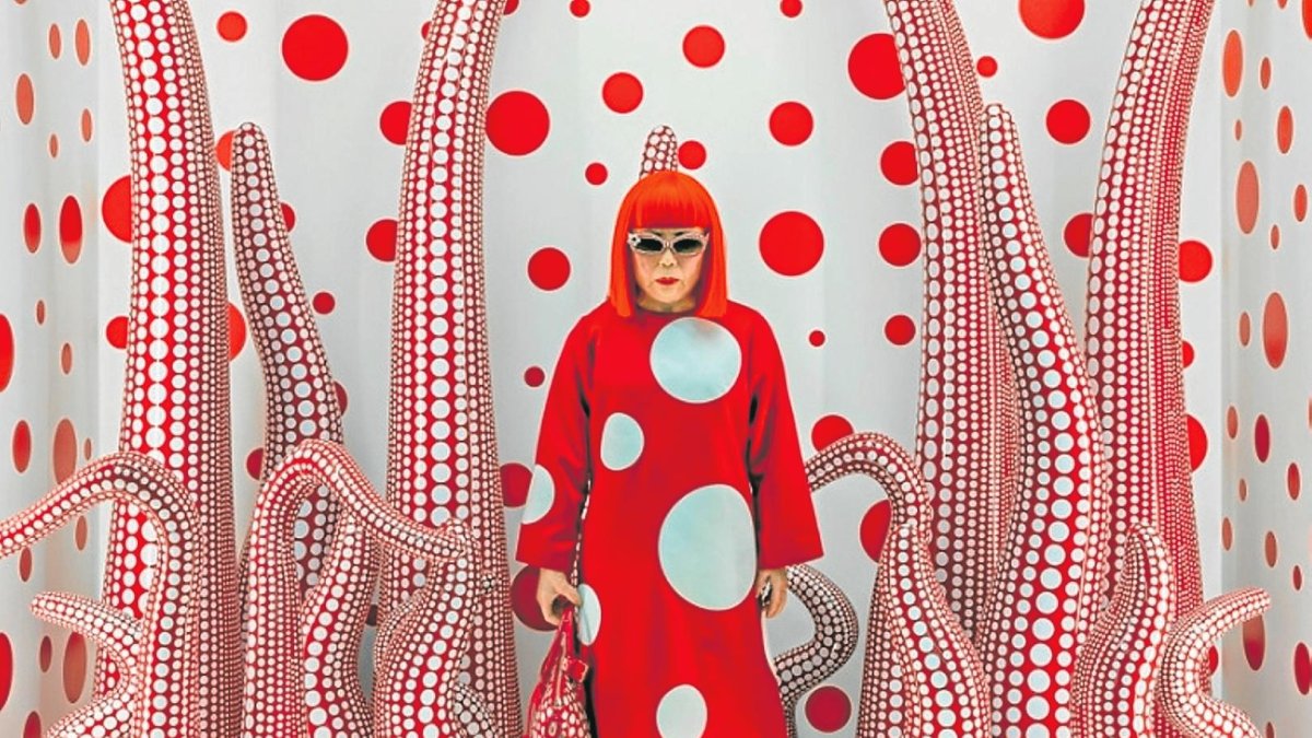 Yayoi Kusama es referencia del arte contemporáneo.