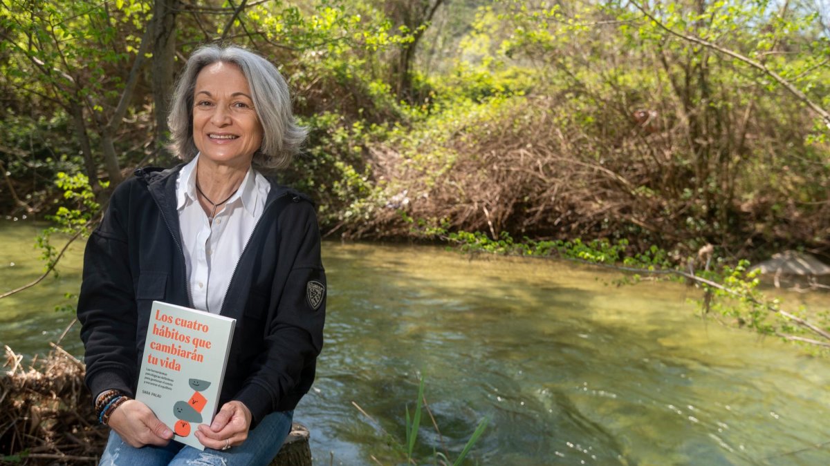 La psicòloga Sara Palau, autora del llibre ‘Los cuatro hábitos que cambiarán tu vida’.