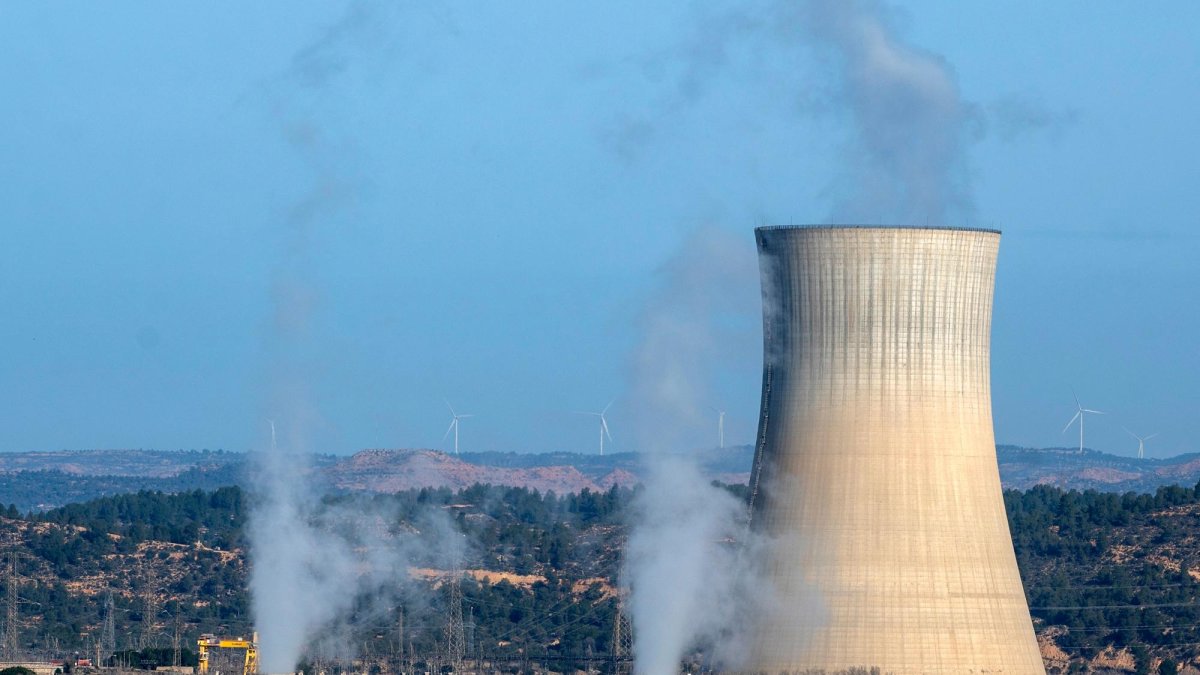 Imagen de archivo de la central nuclear de Ascó.
