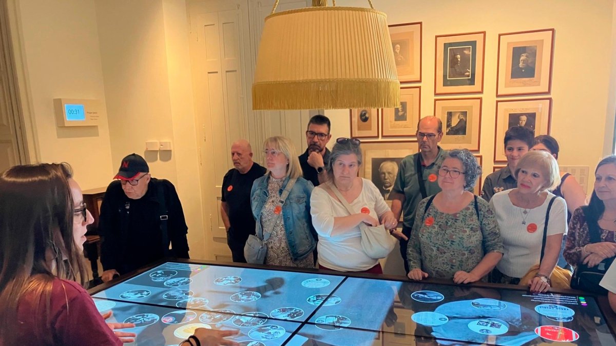 El Museo Casals permite una visita interactiva.