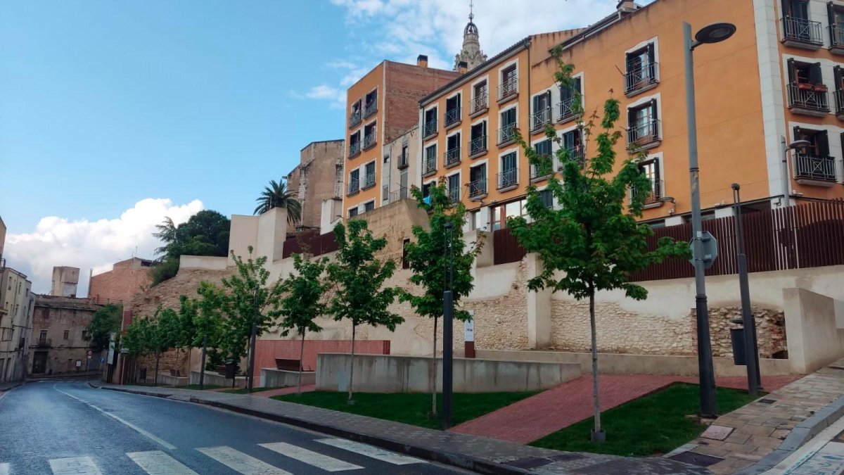 L’Hort del Rector donarà continuïtat al primer tram de la muralla de Sant Antoni.