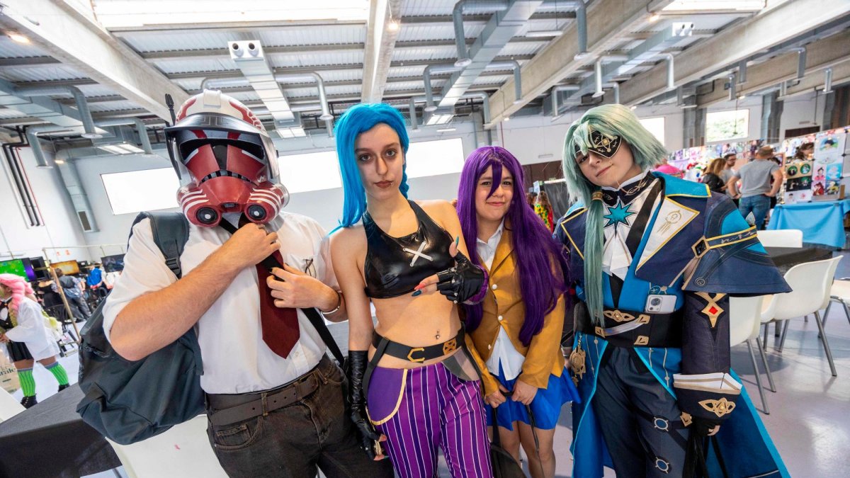 Acudir con un ‘cosplay’ o disfraz forma parte de la tradición de la feria.