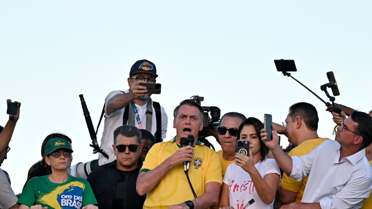 Jair Bolsonaro en una imagen de archivo.