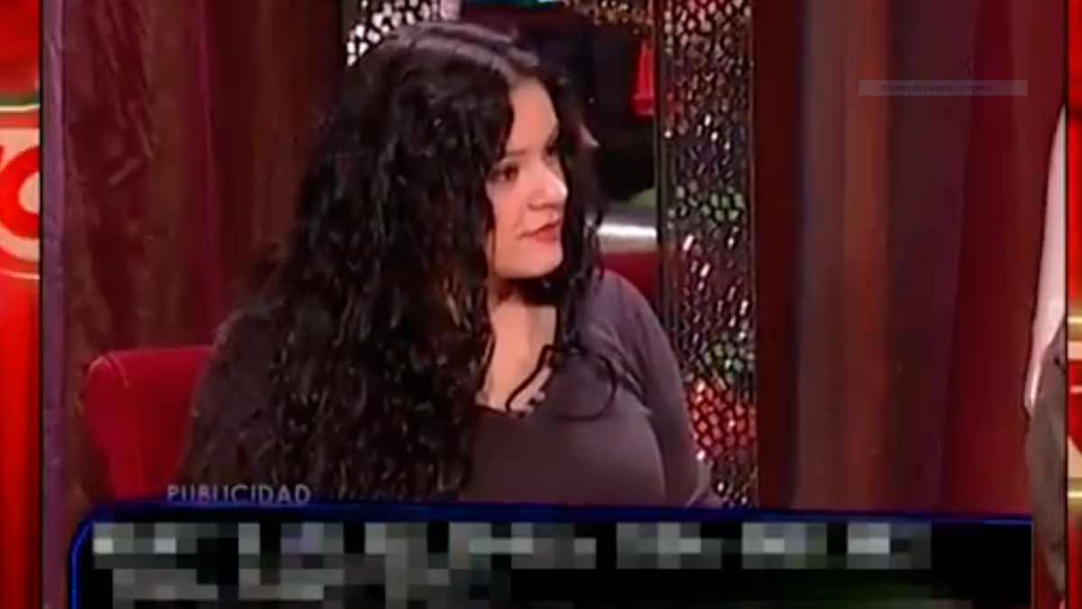 Rosalía, durante el programa ‘Toni Rovira y Tú’, en 2012.