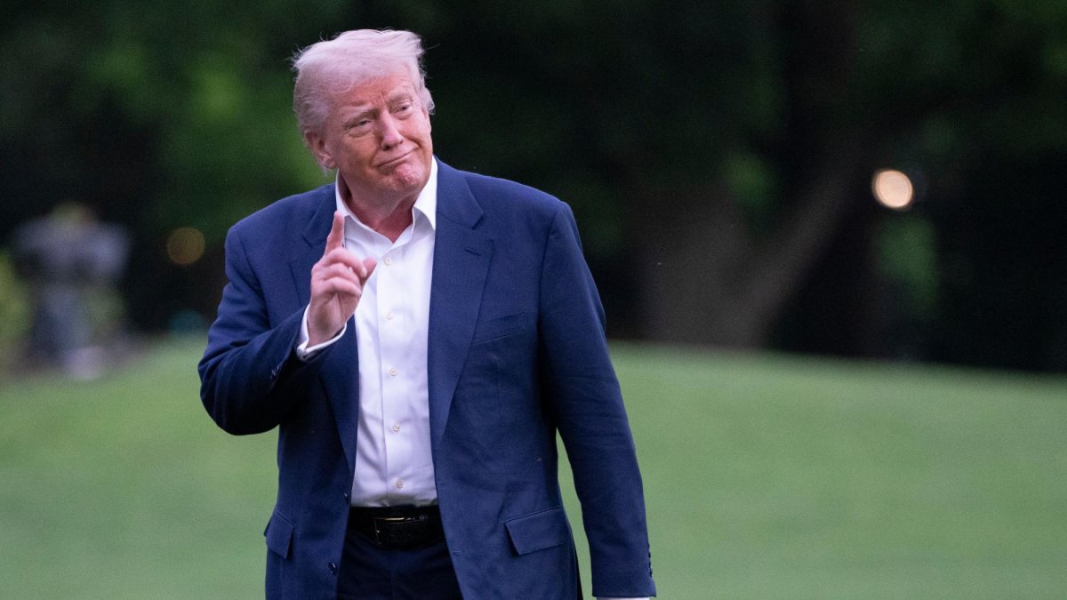 El presidente de Estados Unidos, Donald Trump.