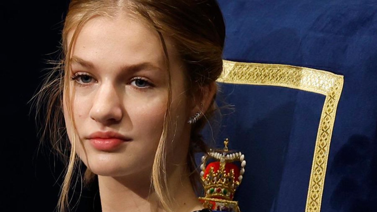 Imagen de archivo de la princesa Leonor.