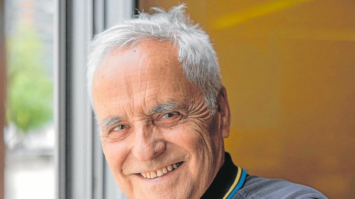 El periodista, editor y escritor Juan Cruz, en el Campus Catalunya de la URV.