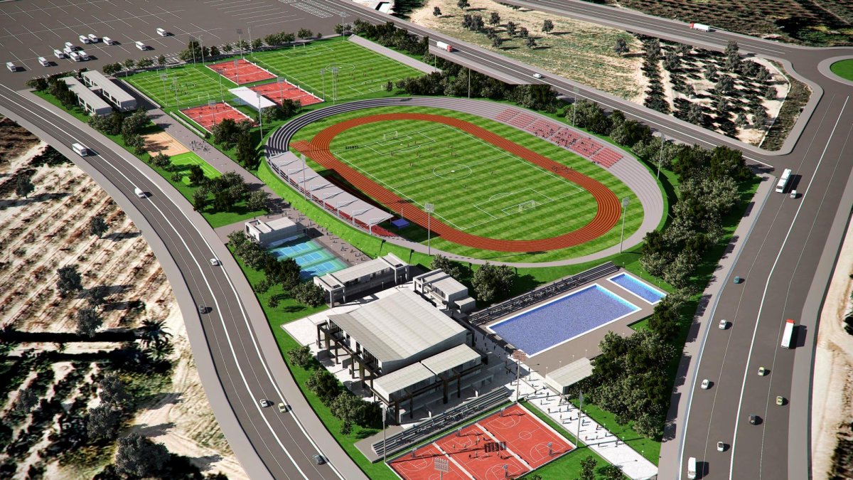 El Ayuntamiento ya proyectó la ciudad deportiva en el Sector 03 hace más de una década.
