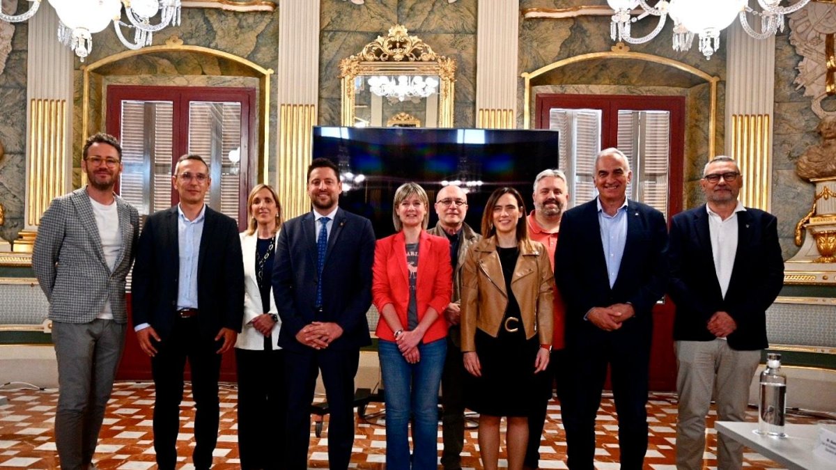 El encuentro del 13 de junio del 2024 en el Palau Bofarull de Reus.