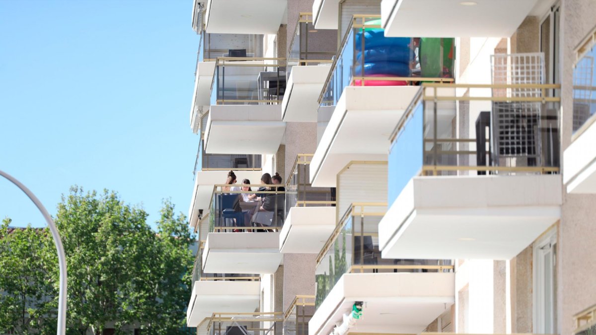 Imagen de viviendas de uso turístico en Salou.